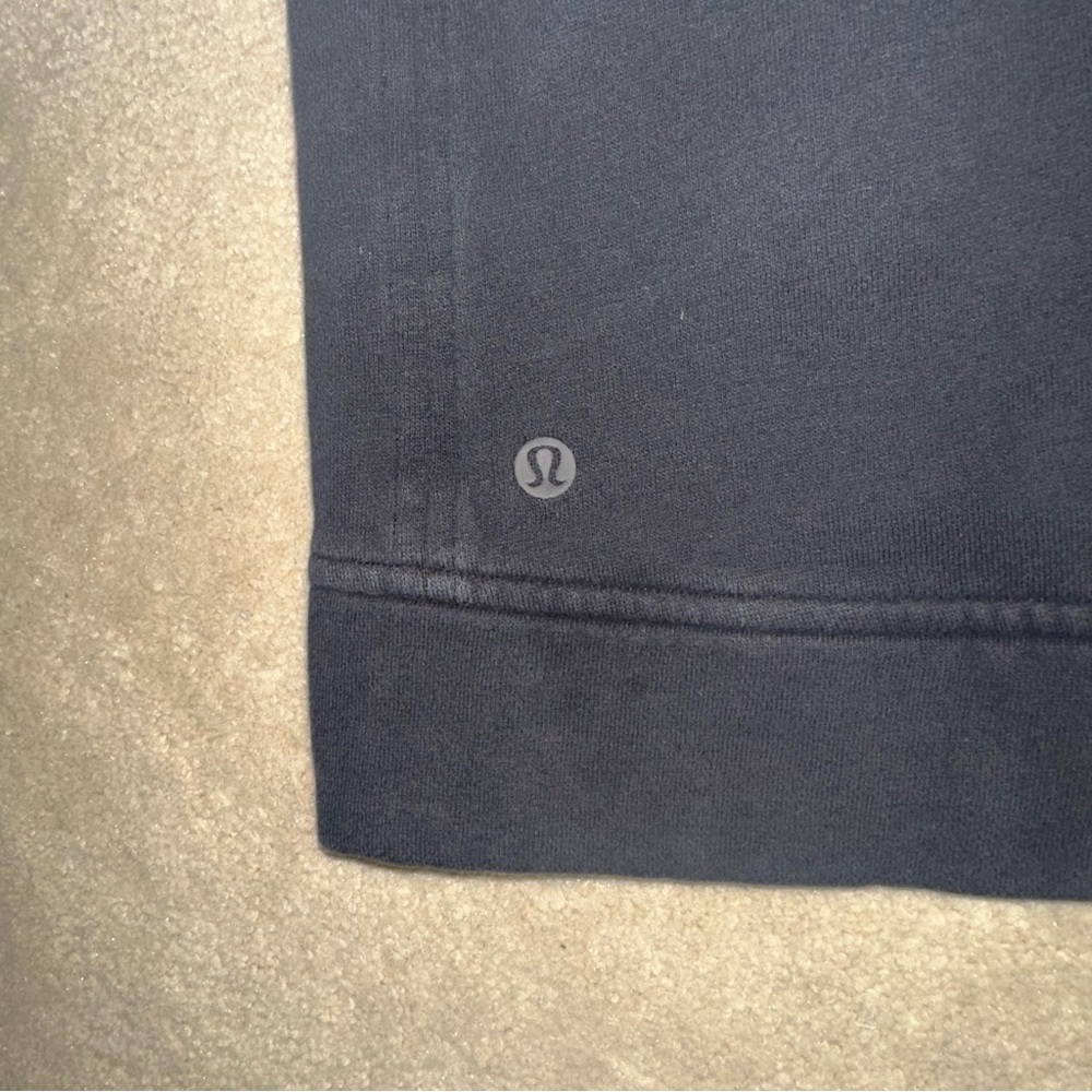 Lululemon Black Hoodie Sweater size 8 - Picture 6 of 7